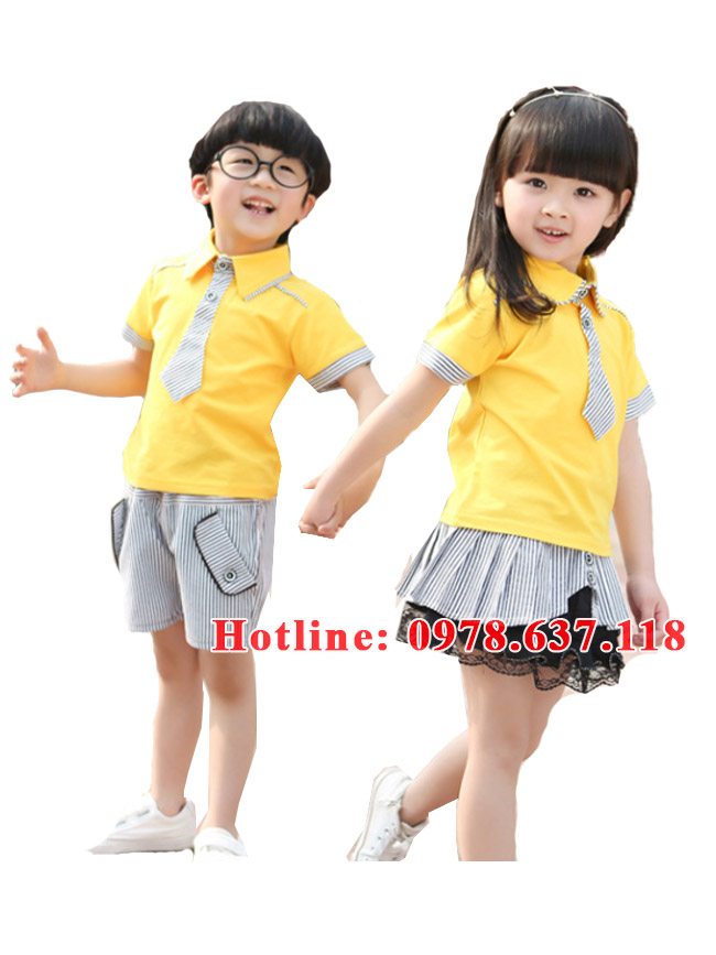 Mẫu đồng phục mầm non - DPMN51 | Mau dong phuc mam non